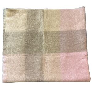 Simply Shabby Chic merino wool throw super soft light colors #OSB